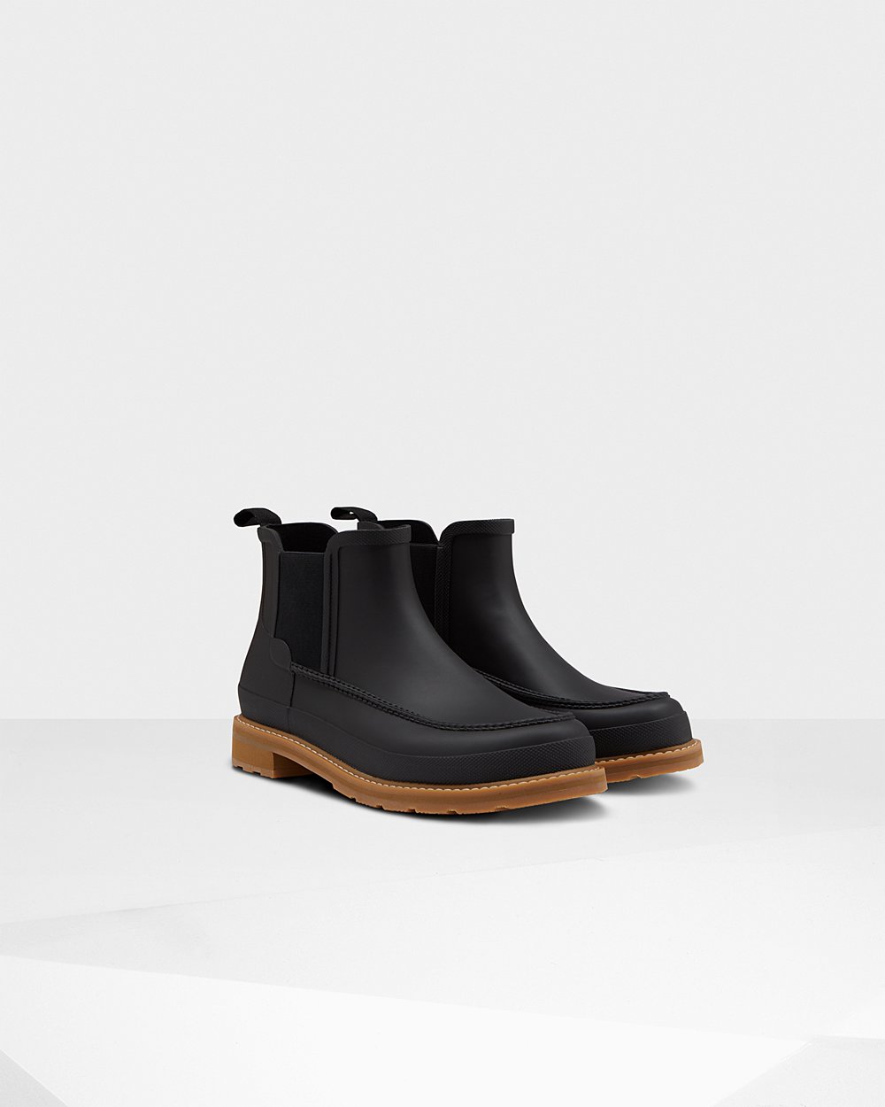 Hunter Chelsea Støvler Herre Sort | Original Moc Toe | SYHOL-6739